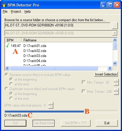 The analysis process